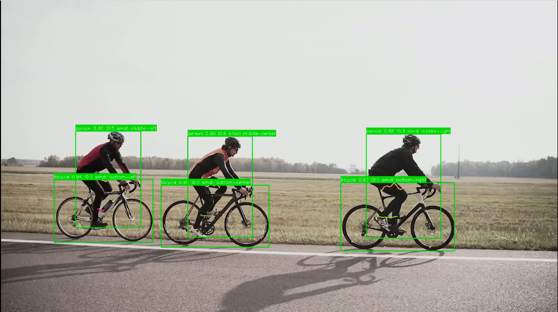 How many cyclists are in this image?